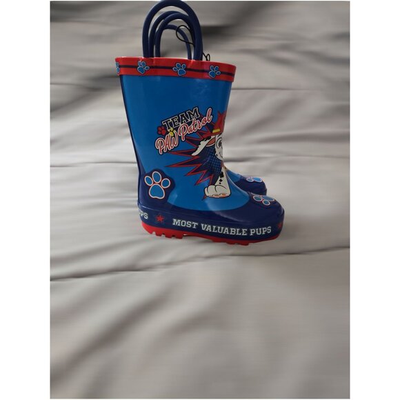 NWT Paw Patrol Toddler Boys Rain Boots Size 5-6 - Picture 4 of 6